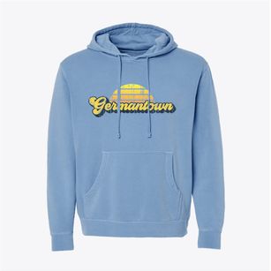 Germantown Wisconsin Sublime Sunset Pigment-Dyed Hoodie