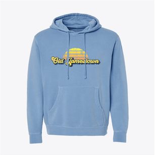 Old Jamestown Missouri Sublime Sunset Pigment-Dyed Hoodie