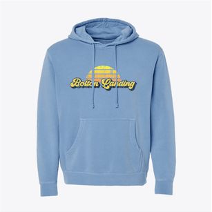 Bolton Landing New York Sublime Sunset Pigment-Dyed Hoodie