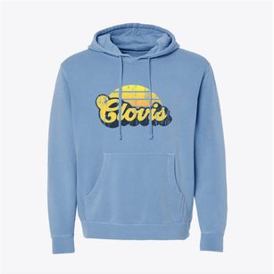 Clovis California Sublime Sunset Pigment-Dyed Hoodie