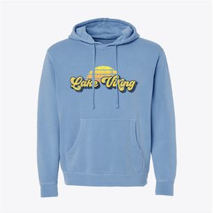 Lake Viking Missouri Sublime Sunset Pigment-Dyed Hoodie