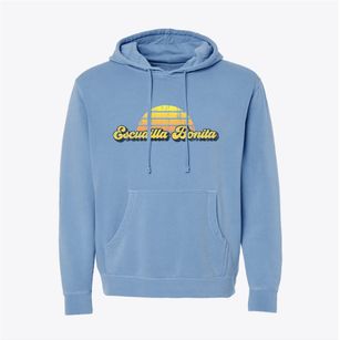 Escudilla Bonita New Mexico Sublime Sunset Pigment-Dyed Hoodie