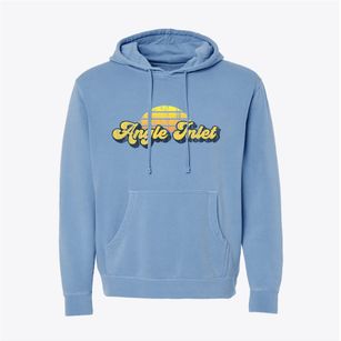 Angle Inlet Minnesota Sublime Sunset Pigment-Dyed Hoodie
