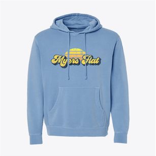 Myers Flat California Sublime Sunset Pigment-Dyed Hoodie