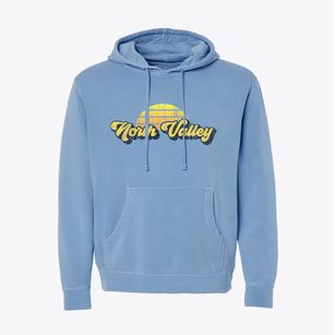 North Valley New Mexico Sublime Sunset Pigment-Dyed Hoodie