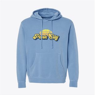 Park City Kansas Sublime Sunset Pigment-Dyed Hoodie
