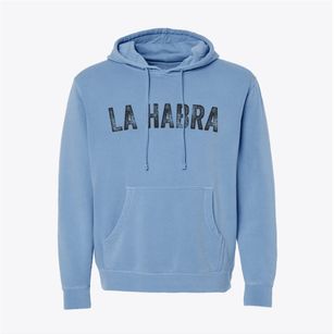 La Habra California Timeless Retro Pigment-Dyed Hoodie