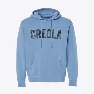 Creola Alabama Timeless Retro Pigment-Dyed Hoodie