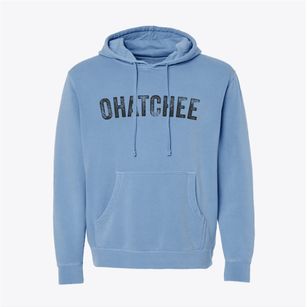 Ohatchee Alabama Timeless Retro Pigment-Dyed Hoodie