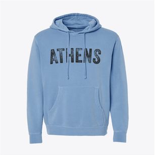 Athens Maine Timeless Retro Pigment-Dyed Hoodie