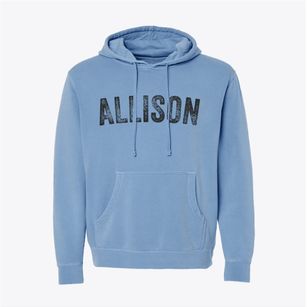 Allison Pennsylvania Timeless Retro Pigment-Dyed Hoodie