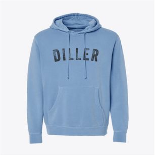 Diller Nebraska Timeless Retro Pigment-Dyed Hoodie