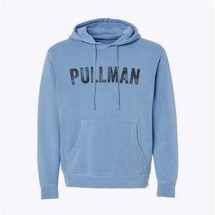 Pullman West Virginia Timeless Retro Pigment-Dyed Hoodie