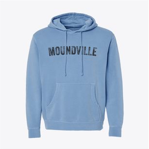 Moundville Missouri Timeless Retro Pigment-Dyed Hoodie