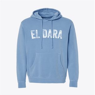 El Dara Illinois Timeless Retro Pigment-Dyed Hoodie