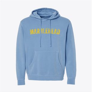 Marblehead Ohio Timeless Retro Pigment-Dyed Hoodie