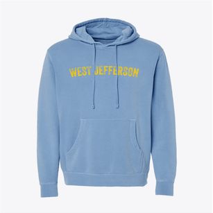 West Jefferson Alabama Timeless Retro Pigment-Dyed Hoodie