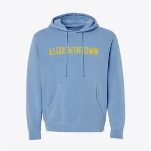 Elizabethtown Illinois Timeless Retro Pigment-Dyed Hoodie