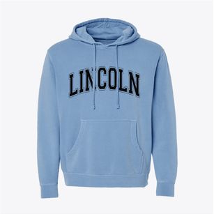 Lincoln Alabama Varsity Pigment-Dyed Hoodie