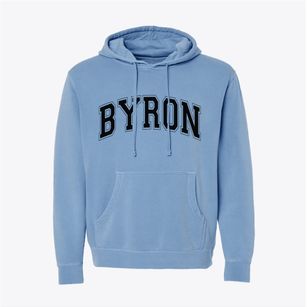 Byron Georgia Varsity Pigment-Dyed Hoodie