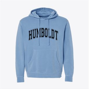 Humboldt Iowa Varsity Pigment-Dyed Hoodie