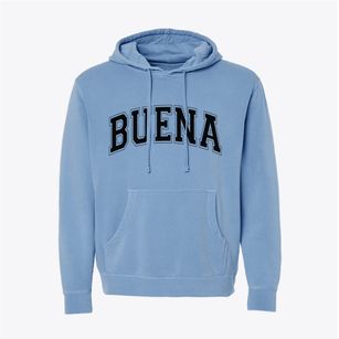 Buena New Jersey Varsity Pigment-Dyed Hoodie