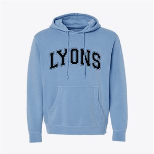 Lyons Georgia Varsity Pigment-Dyed Hoodie