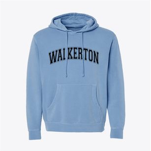 Walkerton Indiana Varsity Pigment-Dyed Hoodie