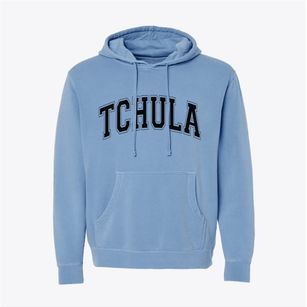 Tchula Mississippi Varsity Pigment-Dyed Hoodie