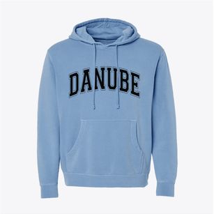 Danube New York Varsity Pigment-Dyed Hoodie