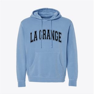 La Grange Missouri Varsity Pigment-Dyed Hoodie