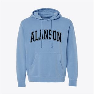 Alanson Michigan Varsity Pigment-Dyed Hoodie