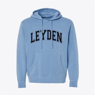 Leyden Massachusetts Varsity Pigment-Dyed Hoodie