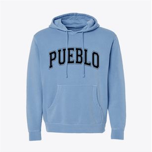 Pueblo Colorado Varsity Pigment-Dyed Hoodie