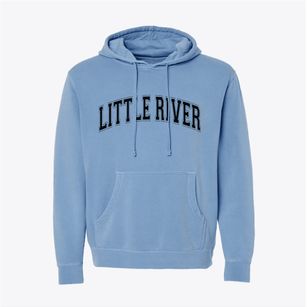 Little River Kansas Varsity Pigment-Dyed Hoodie