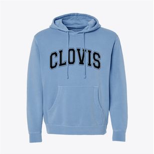Clovis California Varsity Pigment-Dyed Hoodie