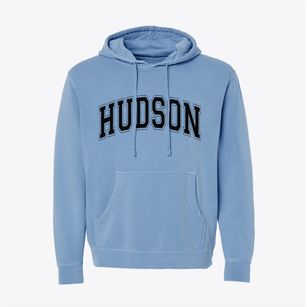 Hudson Kansas Varsity Pigment-Dyed Hoodie