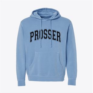 Prosser Nebraska Varsity Pigment-Dyed Hoodie