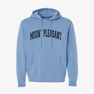 Mount Pleasant South Carolina Varsity Pigment-Dyed Hoodie