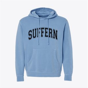 Suffern New York Varsity Pigment-Dyed Hoodie