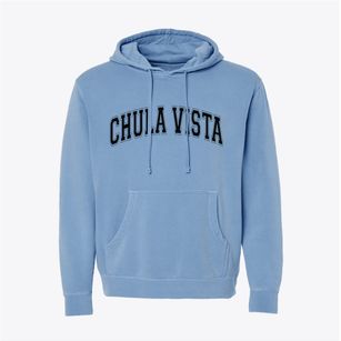 Chula Vista California Varsity Pigment-Dyed Hoodie