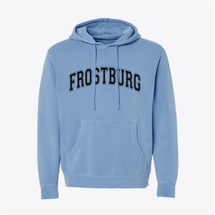 Frostburg Maryland Varsity Pigment-Dyed Hoodie