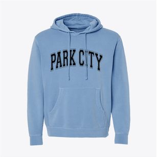 Park City Illinois Varsity Pigment-Dyed Hoodie