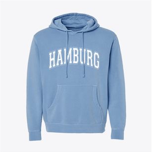 Hamburg Wisconsin Varsity Pigment-Dyed Hoodie