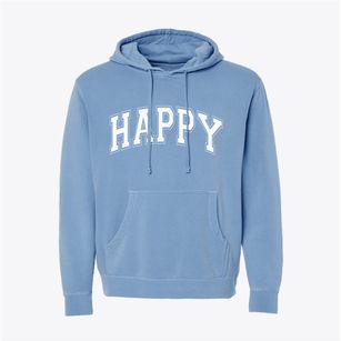 Happy Texas Varsity Pigment-Dyed Hoodie