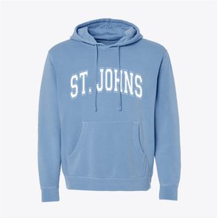 St. Johns Michigan Varsity Pigment-Dyed Hoodie