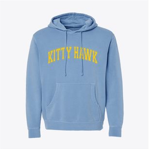 Kitty Hawk North Carolina Varsity Pigment-Dyed Hoodie