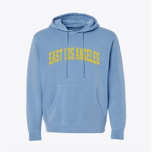 East Los Angeles California Varsity Pigment-Dyed Hoodie