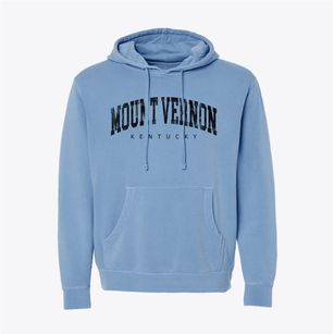 Mount Vernon Kentucky Urban Vibe Pigment-Dyed Hoodie