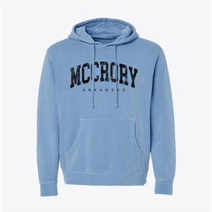 Mccrory Arkansas Urban Vibe Pigment-Dyed Hoodie